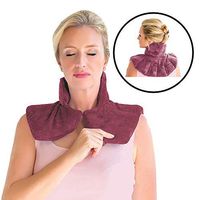 Zen Therapy - Microwavable Neck Wrap for Therapy | Hot & Cold Neck Shoulder Pad | Soothes Muscle & Arthritis Pain | Neck Heat Pad for Aromatherapy, Minor Injuries