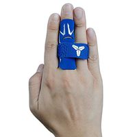 Chinashow Basketball Fingers Sleeve Volleyball Finger Splint Brace Finger Protector for Arthritis Blue