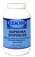 Suprema Dophilus - 5 Billion Viable Cells Per Capsule - Vegetarian Capsules