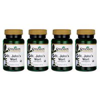 Swanson St. John's Wort 375 Milligrams 60 Capsules (4 Pack)