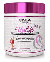 NLA for Her - Uplift Max - Pre-Workout Energy - Provides Clean/Sustained Energy, Supports Athletic Performance, Helps Fast Twitch Muscle Fiber Activation - Strawberry Pina Colada - 30 Servings