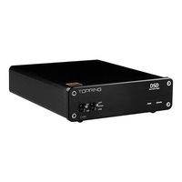 TOPPING D30 DAC DSD Portable Stereo Digital Audio Decoder USB Coaxial Optical Fiber XMOS CS4398 24Bit 192KHz DC15V ... (D30, Black)