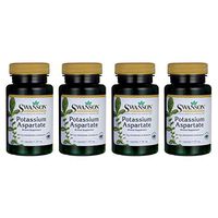 Swanson Potassium Aspartate 99 Milligrams 60 Capsules (4 Pack)