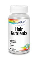 Solaray Hair Nutrients Capsules, 120 Count