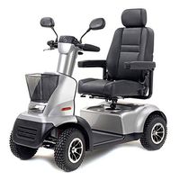 Afikim Afiscooter C 4-Wheel Mobility Scooter (Silver)