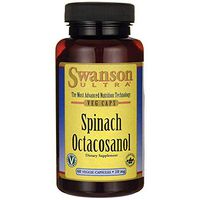 Swanson Spinach Octacosanol 10000 mcg 60 Veg Capsules