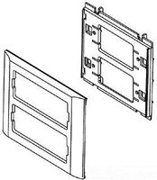 Wiremold 5450 Device Mounting Bracket & Trim Ring White 6" Ivory