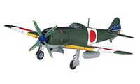 Hasegawa 1/72 Scale Nakajima Ki84 Hayate (Frank) Fighter - Aircraft Plastic Model Building Kit 00134
