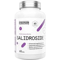 Ultra-Pure Form of Rhodiola Rosea for Superb Focus, 98% Pure Extract, Mood Support, Energy, Memory & Clarity - Salidroside - Mental Performance Nootropic