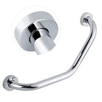 LMEIL Angled Grab Bar Medical Safety Handicap Support Foldable Skid Resistance Toilet Bathroom Hand Grips for Disability Aid and Elderly Assistance