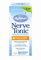 Hyland's Nerve Tonic Stress Relief Tablets, Natural Relief of Restlessness, Nervousness and Irritability Symptoms, Non-Habit Forming, 100 Count