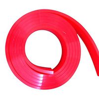 6 FT/Feet Roll - 60 Durometer - Silk Screen Printing Squeegee Blade RED