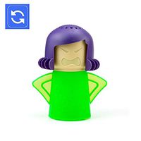 Kitchen Cleaning, MUMAX Angry Mama Microwave Cleaner Easily Cleans Microwave Oven Steam Cleaner Appliances for The Kitchen Refrigerator Cleaning (Green)