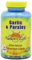 Nature's Life Garlic and Parsley Softgels, 250 Count