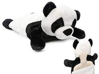 HomeTop Premium Adorable Rubber Hot or Cold Water Bottle with Cute Stuffed Panda Cover 2 Liters (Cute Panda)