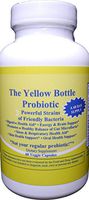 Candida Yeast Issues? Get The Fast Acting Yellow Bottle Probiotic - for Those Suffering with: Digestive Problems Such as Gas & Bloating, Yeast infections, Oral Thrush, diarreha & Constipation