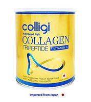 Colligi (Golden Can) Fish Collagen Tripeptide Plus Vitamin C 110g (3.8 Oz.)