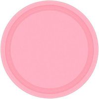 Amscan New Pink Round Paper Plates, 20 Ct. | Party Tableware