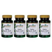 Swanson Alpha Lipoic Acid 50 Milligrams 120 Capsules (4 Pack)
