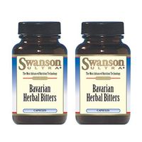 Swanson Bavarian Herbal Bitters 120 Caps 2 Pack