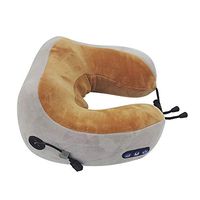 HXXXIN Multifunctional U-Shaped Massage Pillow, Electric Cervical Massager, Memory Cotton Car Neck Guard