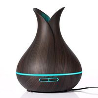 Wood Grain humidifier,Ultrasonic Cold Fog air Purifier,LED Night Light Aromatherapy Machine,Ultrasonic Static Electricity,Aroma Diffuser