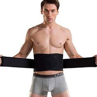 TLH Back Brace Support Belt with Dual Adjustable Straps for Lower Back Pain Men Women