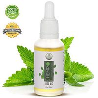 Buttercup Organics Hemp+ Premium Hemp Oil Extract – Natural & Organic Hemp Oil with Omega 3, 6, and 9 Fatty Acids – Mint Flavored Hemp Oil Drops – 1000mg – 30ml 1-Ounce Droplets Bottle