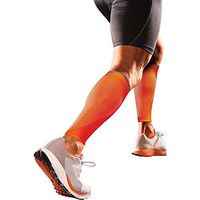 Shock Doctor RE+ SVR Recovery Compression Calf Sleeve (X-Small, Orange)