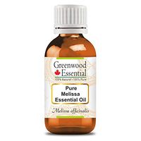 Greenwood Essential Pure Melissa Essential Oil (Melissa officinalis)100% Natural Therapeutic Grade Steam Distilled 30ml (1.01 oz)