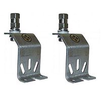 FireStik LOT of 2 SS-174 CB Radio Antenna Hood/Trunk Channel Mount W/K-4 Stud