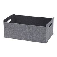 Ikea Box, gray 12 5/8x20 1/8x8 1/4 ", 34214.22317.128