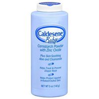 Caldesene Baby Cornstarch Powder With Zinc Oxide 5 oz (Pack of 3)