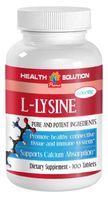 L lysine l arginine - L-LYSINE 1000MG - Fat Burner (1 Bottle)