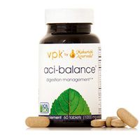 Aci-Balance | 60 Herbal Tablets - 1000 mg ea. | Soothes Occasional Acid Indigestion | Fast Acting - No Side Effects