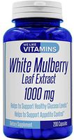 White Mulberry 1000mg – 200 Capsules – White Mulberry Supplement – Helps to Support Blood Sugar and Cholesterol Levels