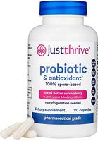 Just Thrive:Probiotic & Antioxidant Supplement - 90 Day Supply - 100% Spore-Based Probiotic - 1000x Better Survivability Than Leading Probiotics - Support Digestive Health - Vegan & Non-GMO