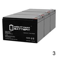 Mighty Max Battery 12V 12AH Replaces Pride Mobility SC44X Go-Go Ultra X 4-3 Pack Brand Product