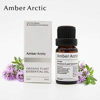 AMBER ARCTIC Thyme Essential Oil for Diffuser, 100% Pure Fresh Organic Plant Therapy Thyme Oil 10ml/0.33oz