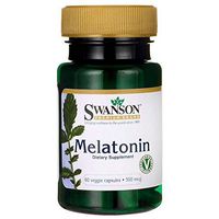 Swanson Melatonin 500 mcg 60 Veg Capsules