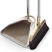 WNTHBJ 2-in-1 Clean Broom Set, Home Soft Broom Wiper, Sweeping The Floor in The Daily Bathroom, Suitable for use in The Kitchen Floor of The Home Kitchen Room