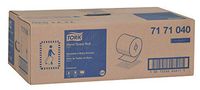 Tork 7171040 Advanced Paper Hand Towel Roll, I-Notch, 1-Ply, 7.5" Width x 1000' Length, White (Case of 6 Rolls, 1000 Feet per Roll, 6,000 Feet per Case)