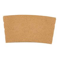 Restpresso Kraft Paper Coffee Cup Sleeve - Fits 12/16 oz Cups - 50 count box - Restaurantware