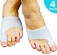 Syellowafter Gel Big Toe Bunion Guard, Bunion Sleeves Gel Pad Bunion Relief Splints for Women & Men, Bunion Guard Orthopedic Bunion Protector 4-Pack