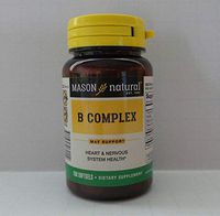 Mason Natural B Complex, 100 Softgels