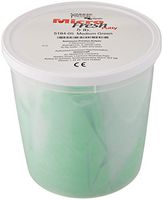Sammons Preston Micro-Fresh Putty, Antibacterial, Antifungal, and Antimicrobial Therapy Putty for Hands and Feet Exercises, Color Coded Non-Toxic Clay, Medium, Green, 5 Pounds