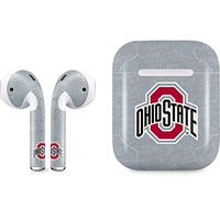 Skinit Decal Audio Skin for Apple AirPods with Lightning Charging Case - Officially Licensed Ohio State University OSU Ohio State Logo Design