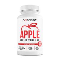 Apple Cider Vinegar Dietary Supplement - Promotes Healthy Weight Loss, Natural Metabolism Booster & Fat Burner, Soy, Dairy & Gluten-Free, Organic, Vegetarian, 1300 Mg, 60 Capsules