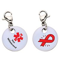 Von Willebrand Disease Snap-On Bracelet Charm-Parent (Stainless Steel),110