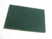 Winco Scouring Pad Green 10 Pieces 9 x 6-inch SP-96